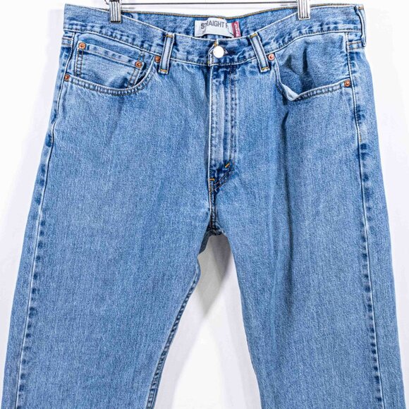 Levis 505 Jeans Straight Fit 36 x 34 Y2K Streetwear Skate Grunge - Picture 3 of 9